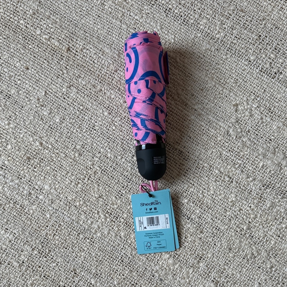 Target Pink and Blue Umbrella